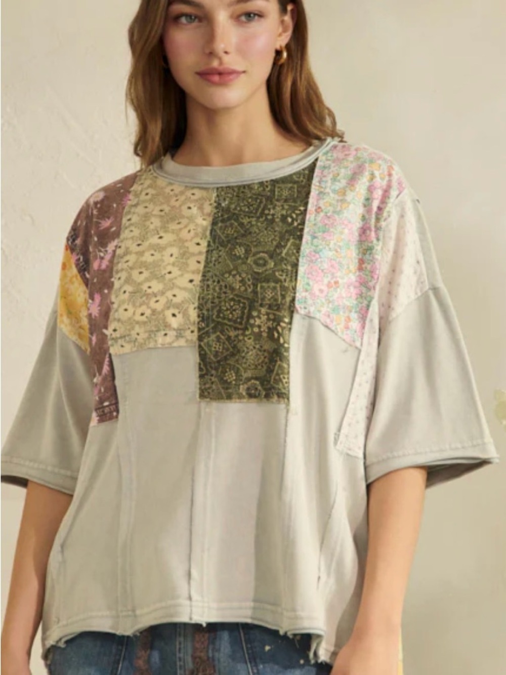 New nwt Oli & Hali patchwork top ladies XS S M L brand new collection